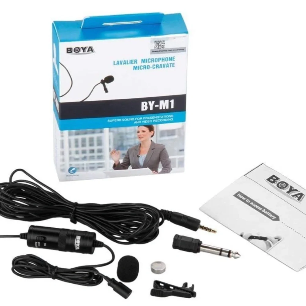 Boya Lavalier Microphone Mirco-Cravate